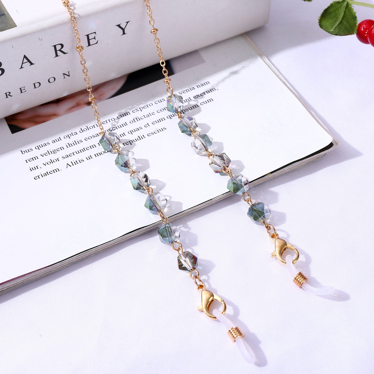 Chaine de Lunette Cristal de lune