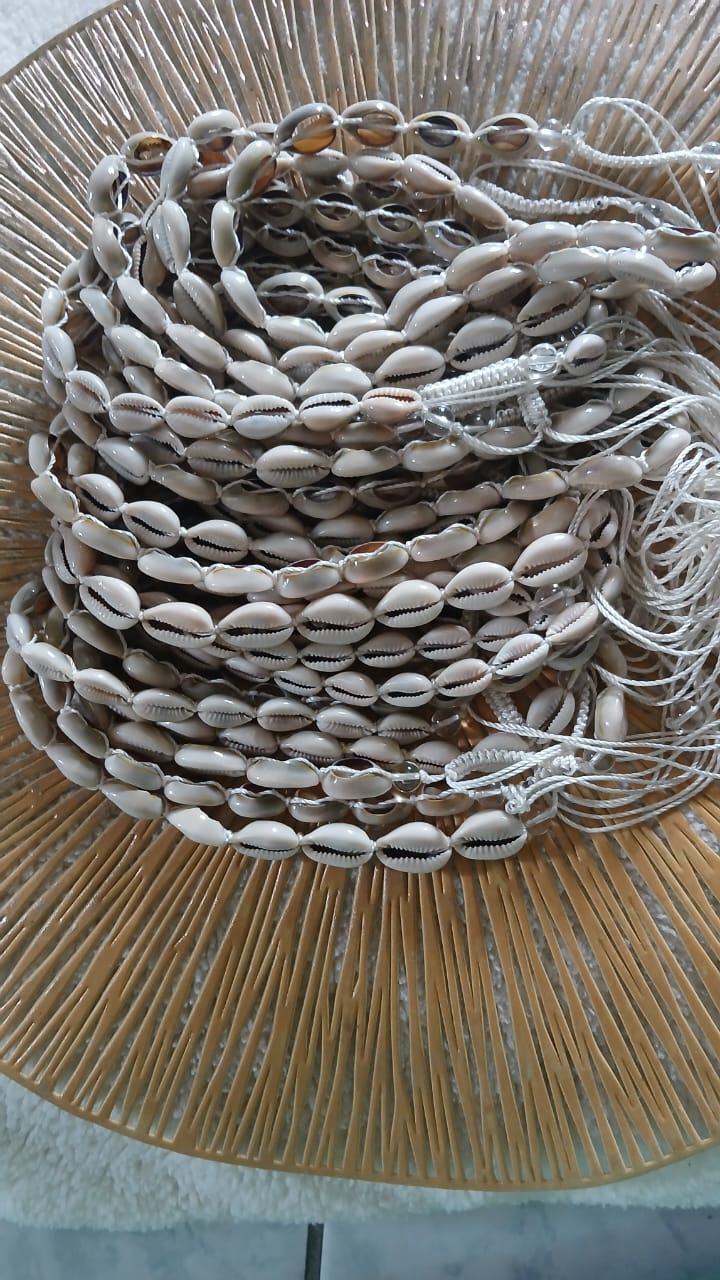 Colliers, Coquillage Cauris