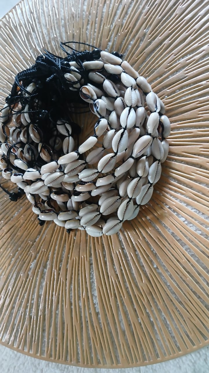 Colliers, Coquillage Cauris