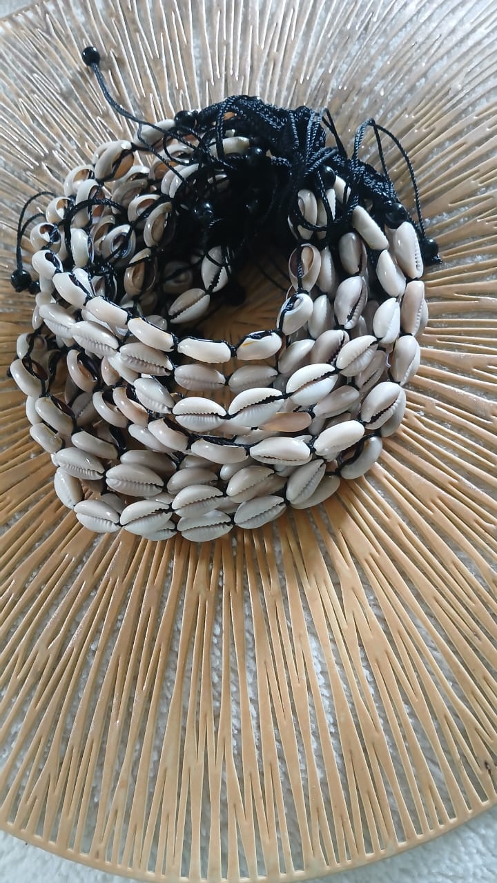 Colliers, Coquillage Cauris