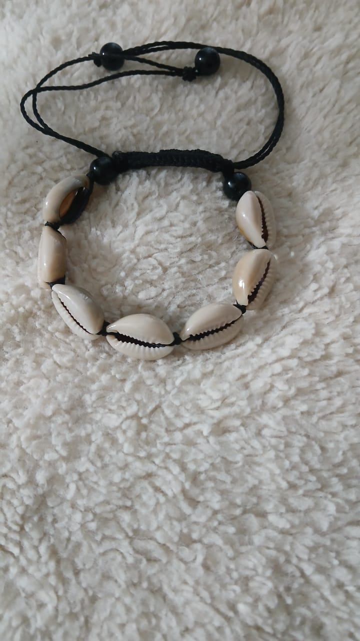 Bracelets, Coquillage Cauris