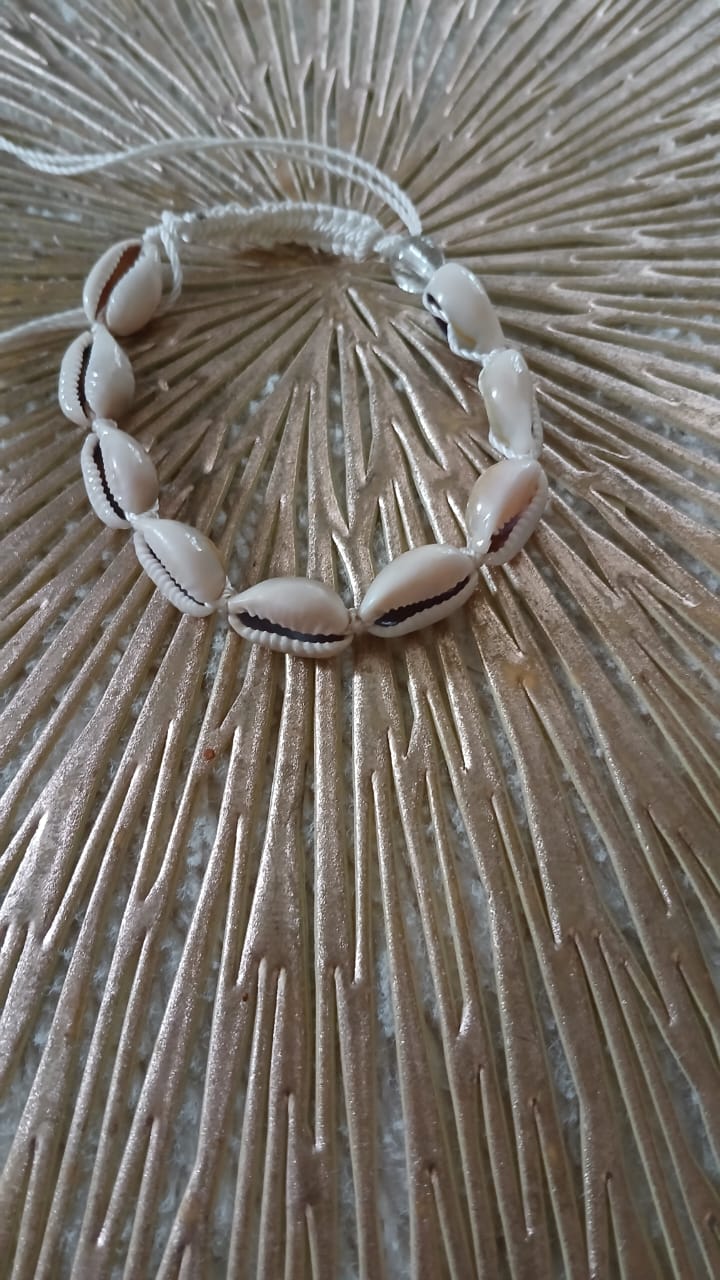 Bracelets, Coquillage Cauris