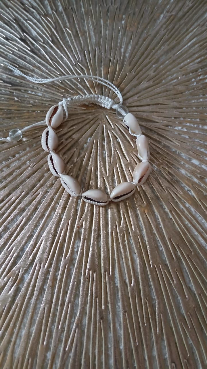 Bracelets, Coquillage Cauris