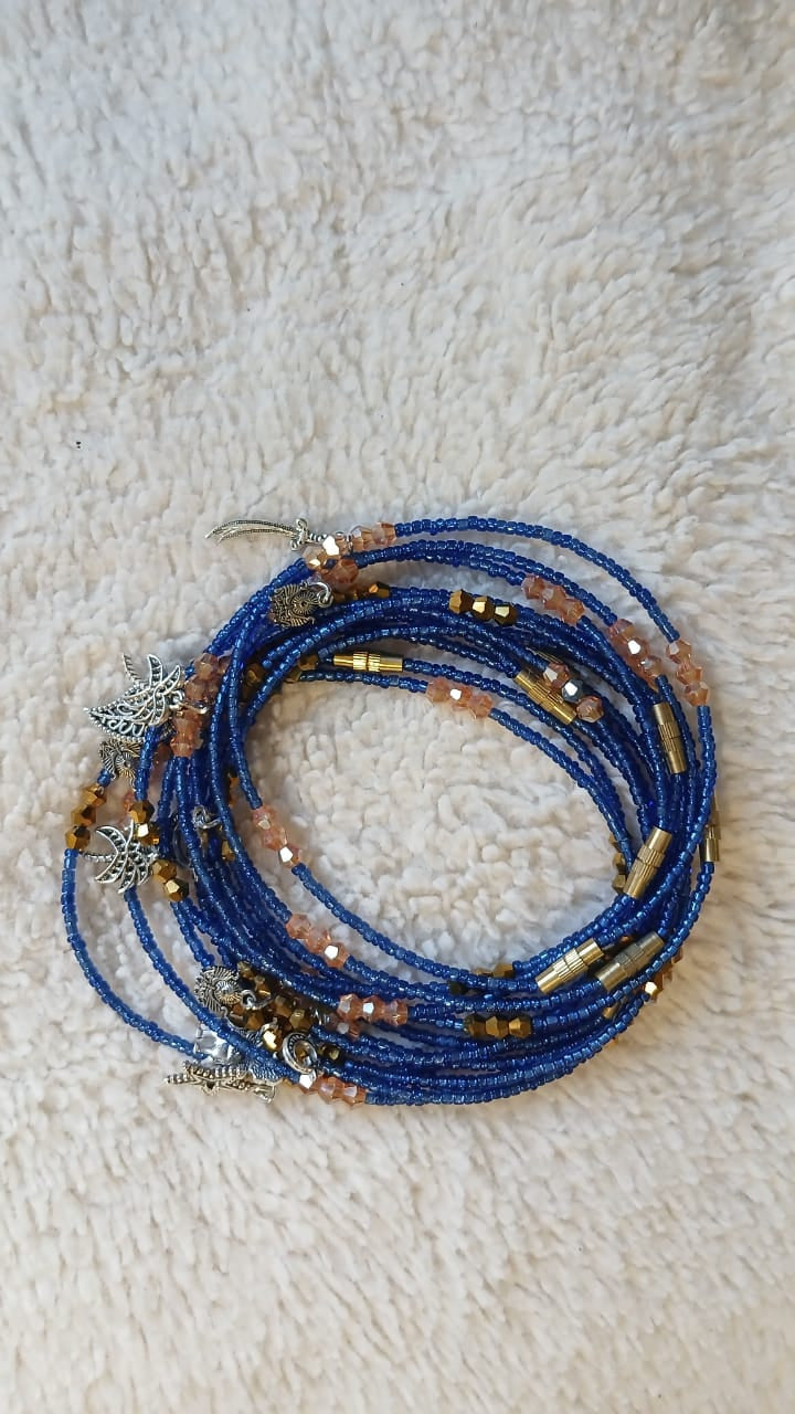 Chaines de chevilles, Perles de rocailles