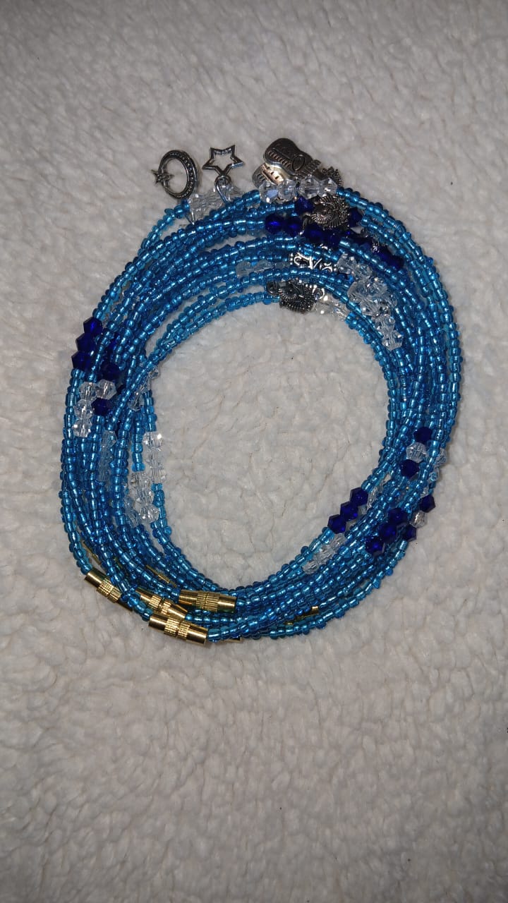 Chaines de chevilles, Perles de rocailles