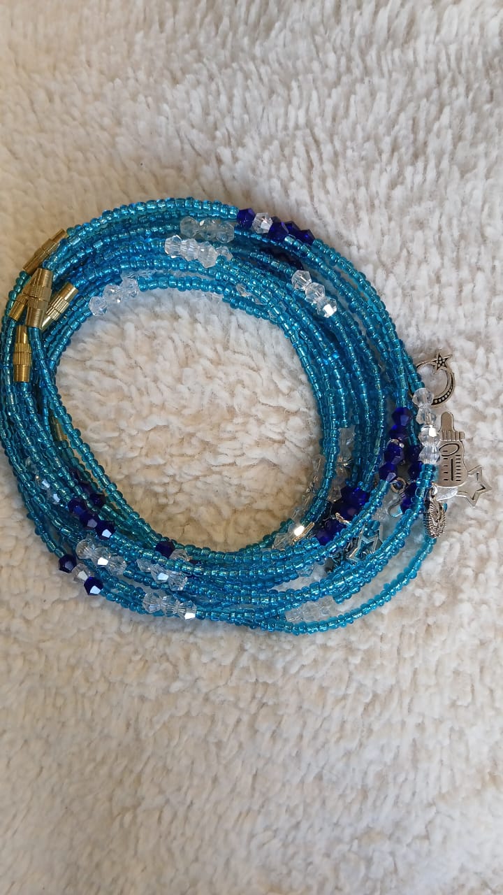 Chaines de chevilles, Perles de rocailles