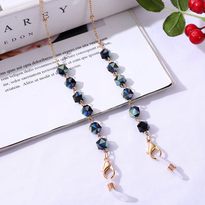 Chaine de lunette Cristal de nuit