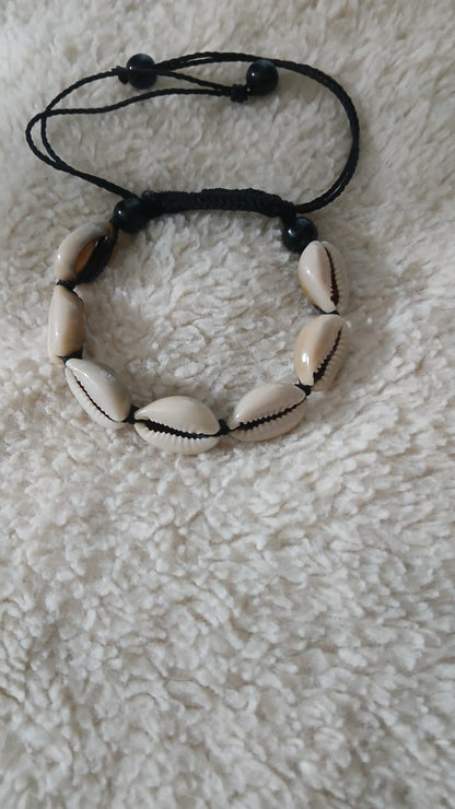 Bracelets, Coquillage Cauris