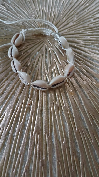Bracelets, Coquillage Cauris