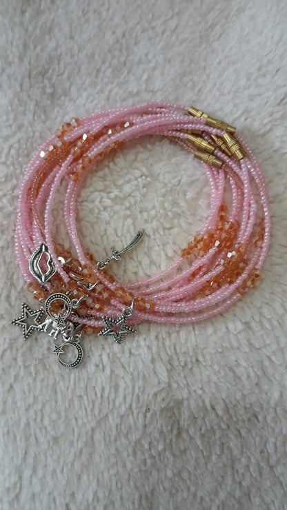 Chaines de chevilles, Perles de rocailles