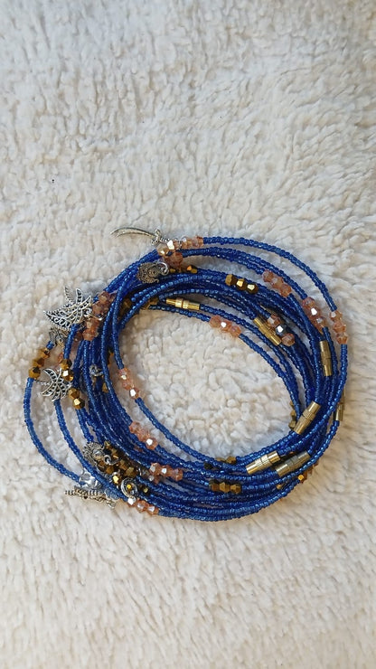 Chaines de chevilles, Perles de rocailles