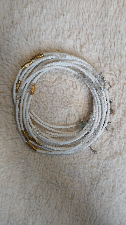 Chaines de chevilles, Perles de rocailles