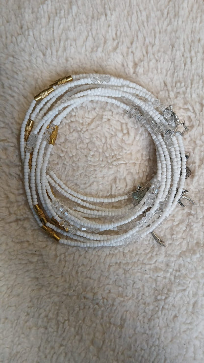 Chaines de chevilles, Perles de rocailles