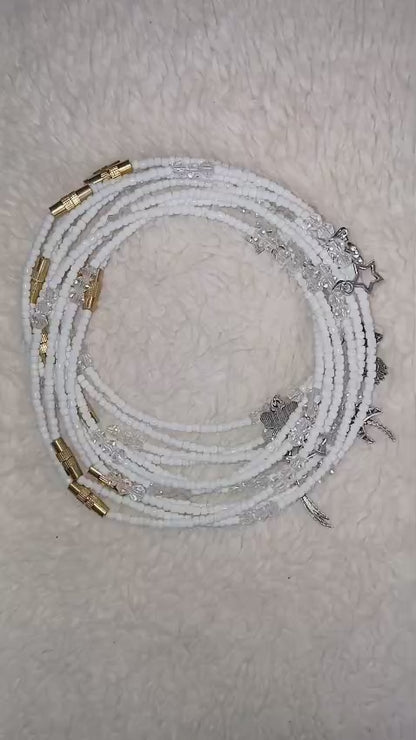 Chaines de chevilles, Perles de rocailles