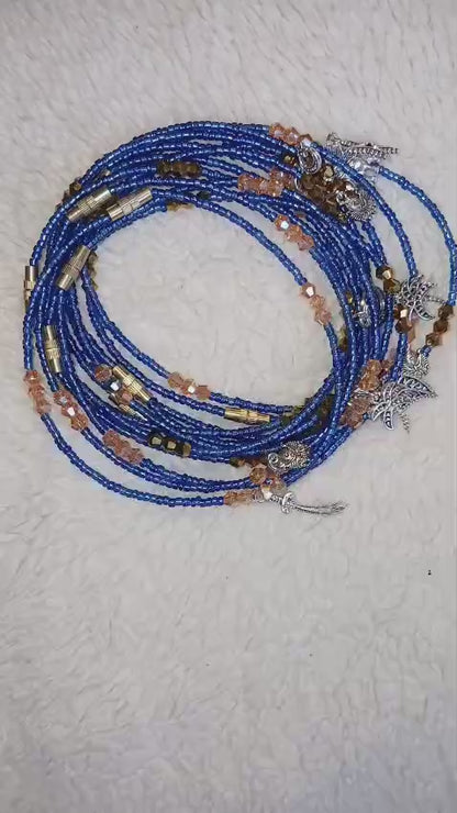 Chaines de chevilles, Perles de rocailles