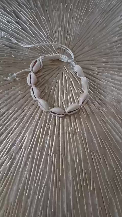 Bracelets, Coquillage Cauris