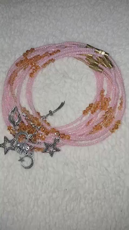 Chaines de chevilles, Perles de rocailles